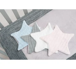 Knuffeldoekje Ster Kabel - Wit -Babyproducten baby s only knuffeldoekje ster kabel wit 2