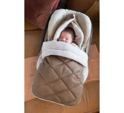 Rock Voetenzak Autostoel - Oker -Babyproducten baby s only rock voetenzak autostoel oker 2