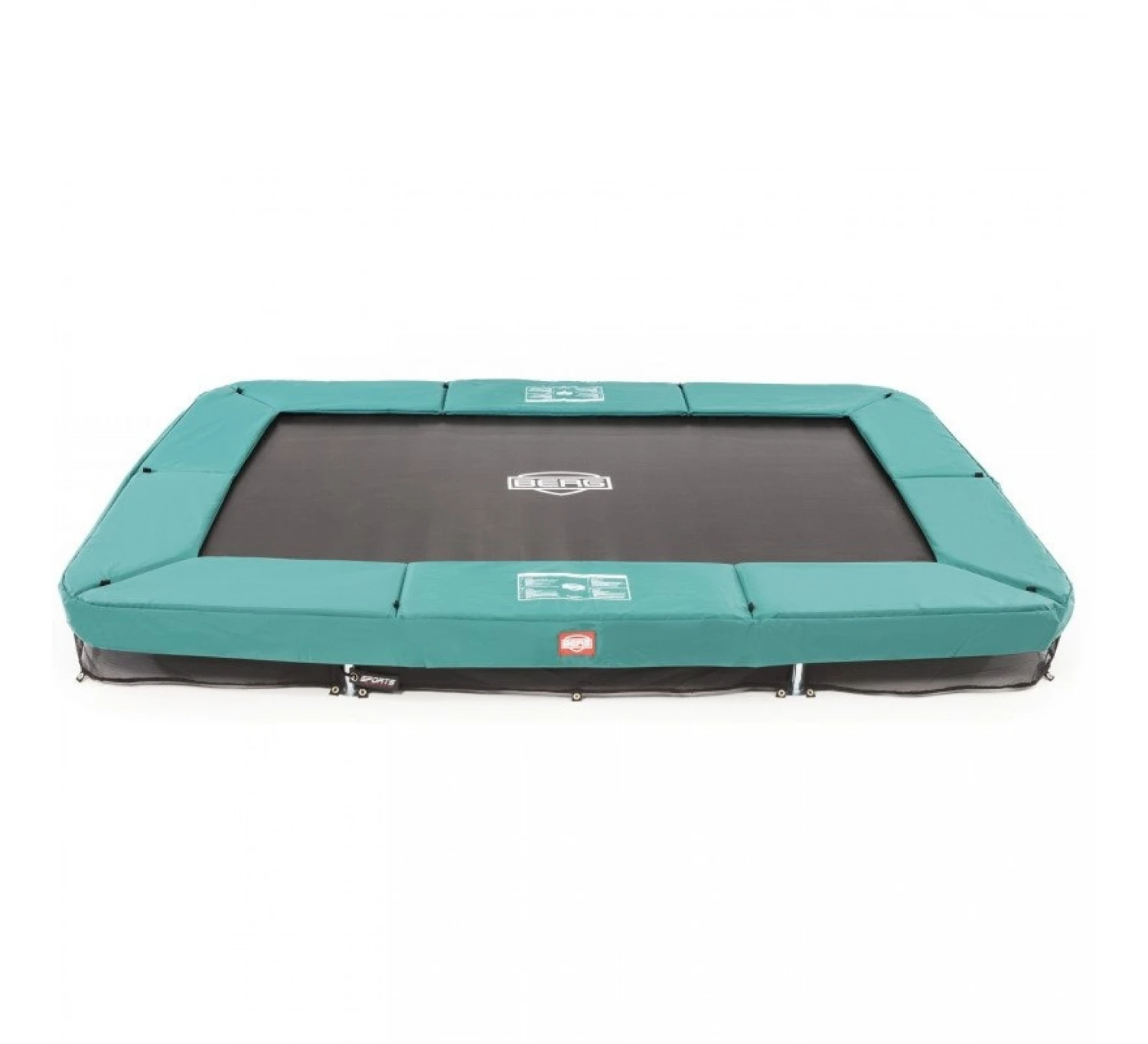 Berg Ultim Champion Inground 330 Trampoline - Groen 2 Berg Ultim Champion Inground 330 Trampoline - Groen - Afbeelding 2