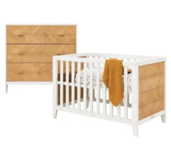 Isa 2-delige Babykamer- Vintage White