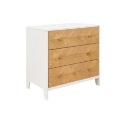 Isa Commode Met 3 Laden - Vintage White