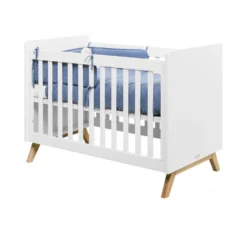 Ledikant Fenna 60x120 - Wit -Babyproducten bopita ledikant fenna 60x120 wit 3