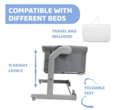 CHICCO Next2me Magic Evo - Desert Taupe 10 CHICCO Next2me Magic Evo - Desert Taupe -Babyproducten chicco next2me magic evo desert taupe 4