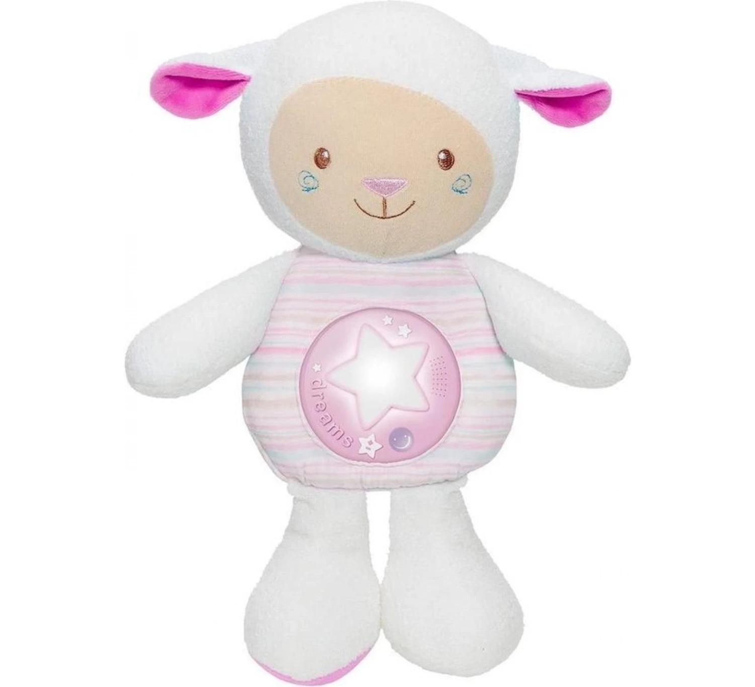 CHICCO Zacht Schaapje Met Woordjes - Roze 3 CHICCO Zacht Schaapje Met Woordjes - Roze - Afbeelding 3