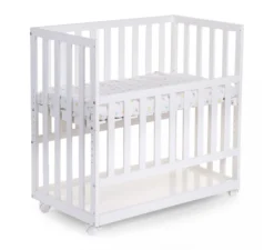 Childhome Bedside Crib - Wit
