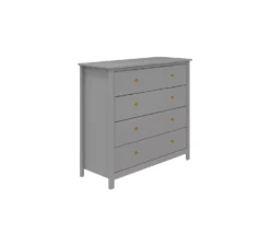 Commode Luna 4-Laden - Grey -Babyproducten flexa commode luna 4 laden grey 2