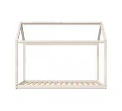 Cottage Eenpersoonsbed - White Wash 3 Cottage Eenpersoonsbed - White Wash -Babyproducten flexa cottage eenpersoonsbed white wash 1