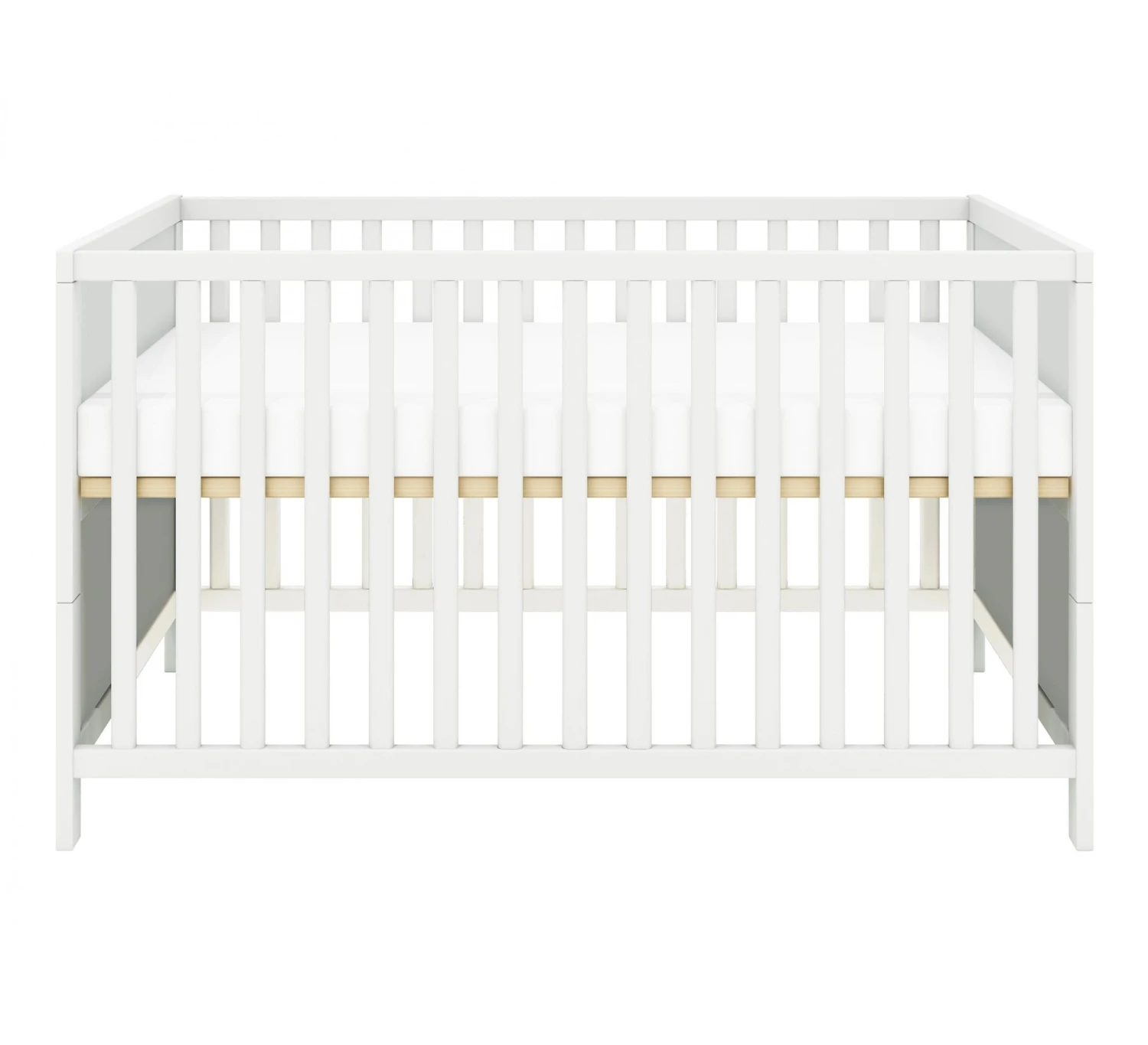 Ledikant Luna Effen 70x140 - White 6 Ledikant Luna Effen 70x140 - White - Afbeelding 6