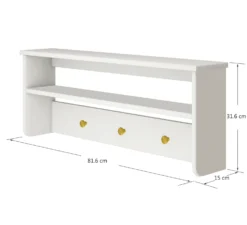 Wandrek Luna - White -Babyproducten flexa wandrek luna white 3