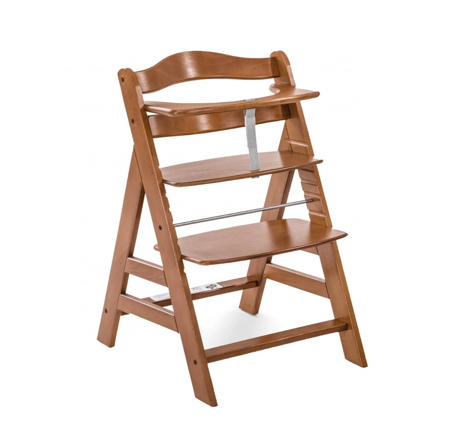 HAUCK Alpha+B Kinderstoel - Walnut 1 HAUCK Alpha+B Kinderstoel - Walnut