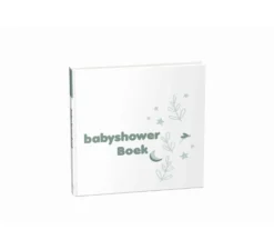 Babyshowerboek - Witgroen