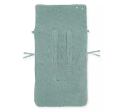 Jollein Voetenzak 0+ River Knit - Ash Green -Babyproducten jollein voetenzak 0 river knit ash green 2