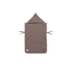 Jollein Voetenzak Groep 0+ Spring Knit - Chestnut -Babyproducten jollein voetenzak groep 0 spring knit chestnut 3