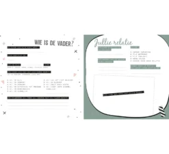 Negen Maandenboek -Babyproducten lantaarn negen maandenboek 3