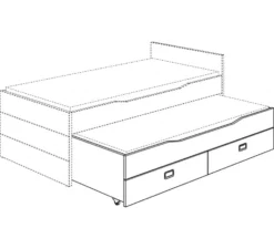 Fiona Onderschuifbed -Babyproducten paidi fiona onderschuifbed 2