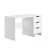 Mini Bureau Wit/roze