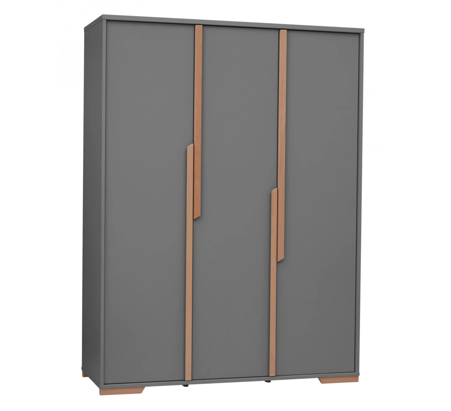 Snap 3-Deurskast - Dark Grey 1 Snap 3-Deurskast - Dark Grey