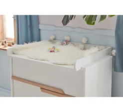 Snap/Calmo Barrier - White -Babyproducten pinio snap calmo barrier white 2