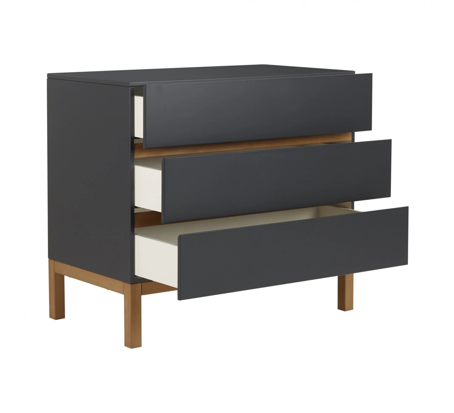 Commode 3-Laden Indigo - Moonshadow 2 Commode 3-Laden Indigo - Moonshadow - Afbeelding 2