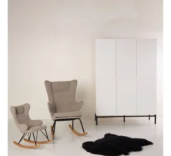 Rocking Kids Chair De Luxe - Black -Babyproducten quax rocking kids chair de luxe black 3