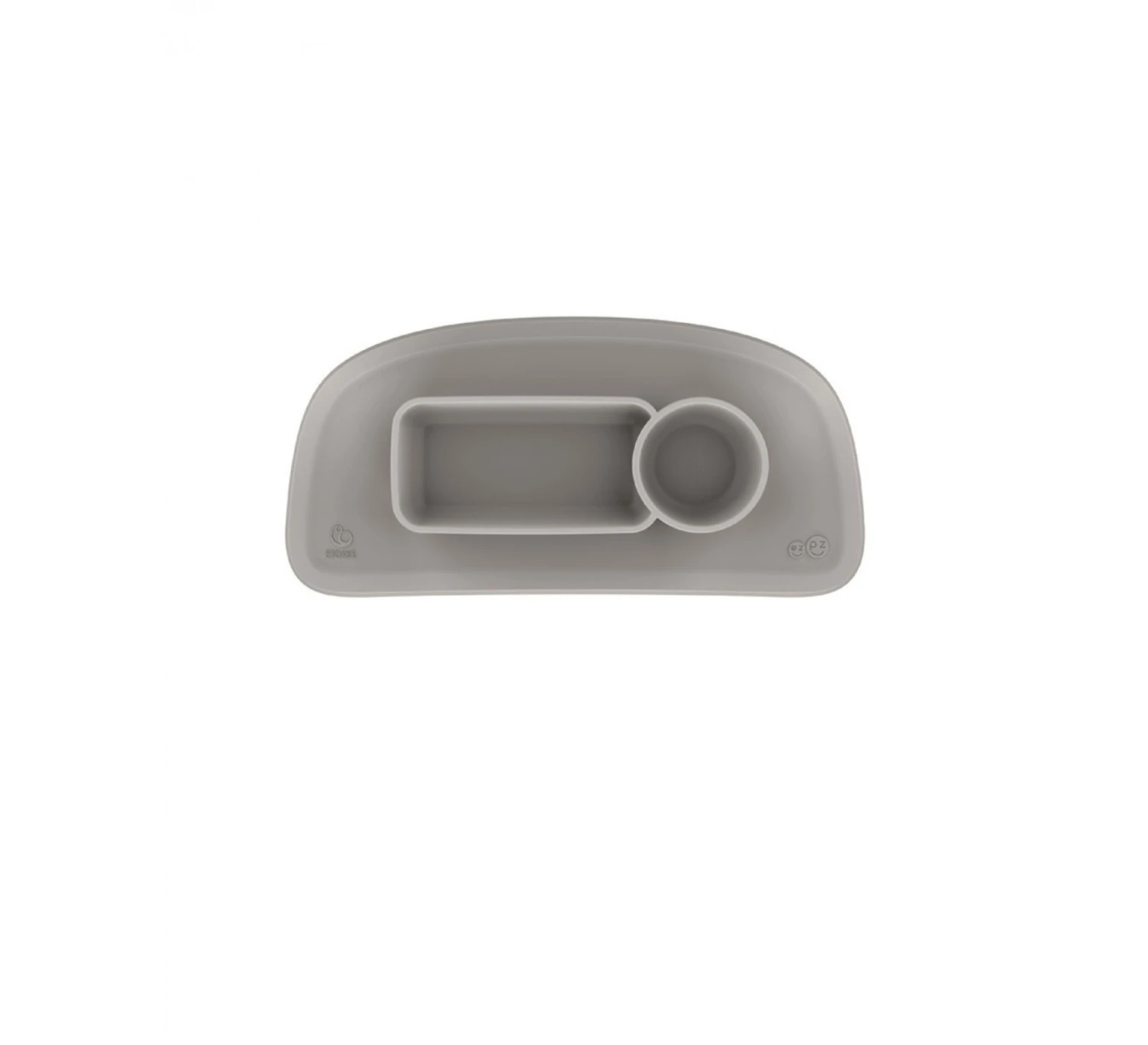 Stokke Ezpz Placemat - Soft Grey 1 Stokke Ezpz Placemat - Soft Grey