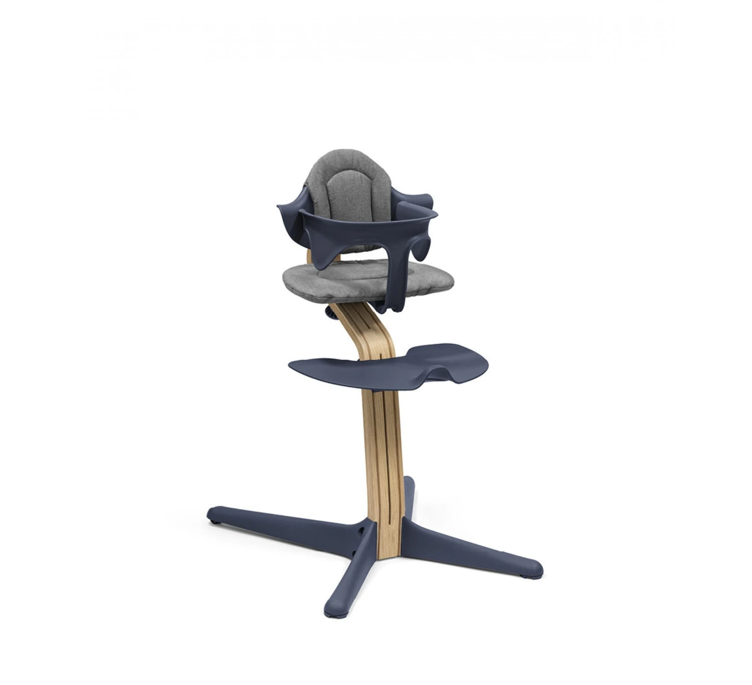 Stokke Nomi® Stoel - Navy/Oak 2 Stokke Nomi® Stoel - Navy/Oak - Afbeelding 2