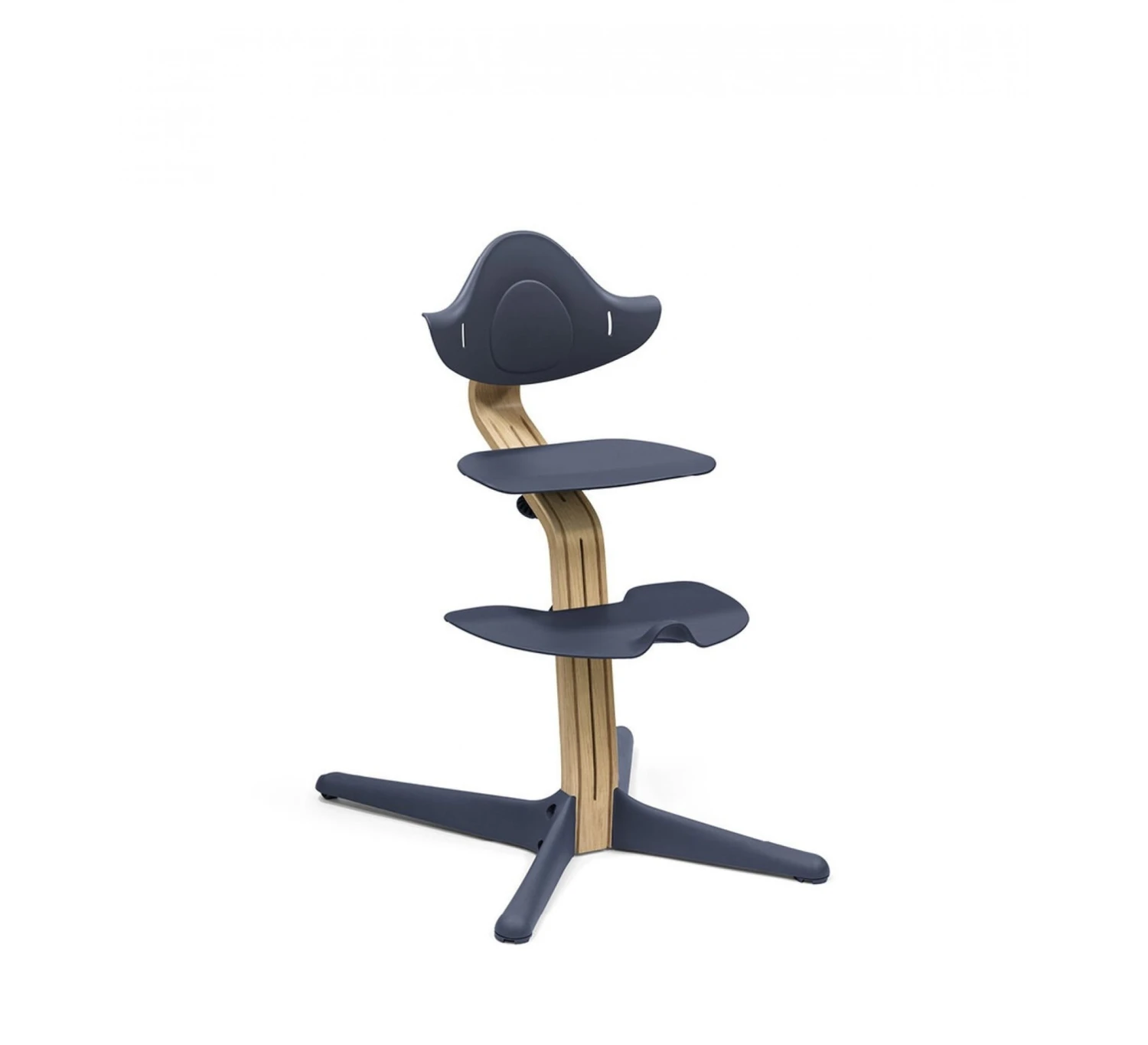 Stokke Nomi® Stoel - Navy/Oak 1 Stokke Nomi® Stoel - Navy/Oak