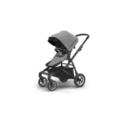 Thule Sleek Kinderwagen - Grey Melange On Black